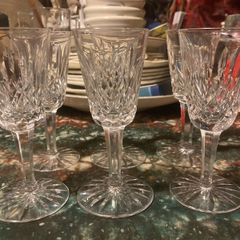 Waterford crystal sherry glasses free postage