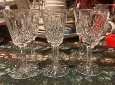 Waterford crystal sherry glasses free postage
