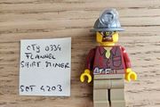 lego cty0334 flannel shirt miner, set 4203