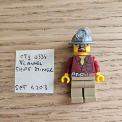 lego cty0334 flannel shirt miner, set 4203