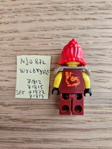 lego njo0872 wyldfyre, set ninjago 71812, 71815, 71822, 71814
