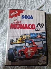 Super Monaco GP Sega Master System Arcade Retro Games Original
