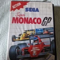 Super Monaco GP Sega Master System Arcade Retro Games Original