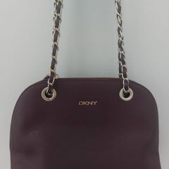 Crossbody bag DKNY - burgundy