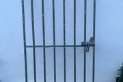 Heavy Galvanised Entrance Gate