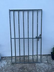 Heavy Galvanised Entrance Gate