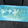 Vintage Kitsch coffeetables with turned dansette legs c1960 sold as a pair only Image 3