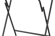 _Folding Small Desk Snack Table Space-Saving Sofa Table for Home Office Living Room Easy Assembly Vintage Brown/Black