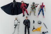 Mixed Action Figure Lot &amp; Parts
