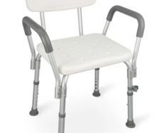 Shower Chair with Backrest and Armrests