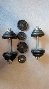 York adjustable dumbbell set