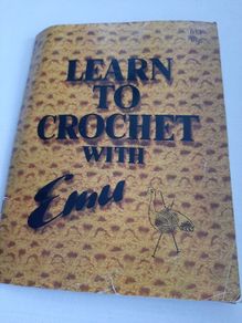 Vintage crochet book