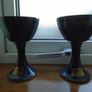 Goblets, Pottery, Louis Mulcahy pottery. Image 9