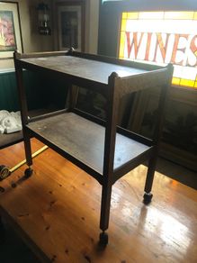 Wood trolley