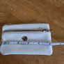 Textier White Patent Leather Coin Purse Image 2