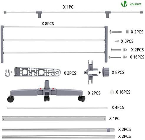4 Tier Clothes Airer Drying Rack