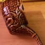 vintage ceramic pipe ashtray Image 2