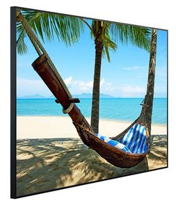 In/Outdoor  115 x 100 cm, Electric Heating Infrared Heater with Picture