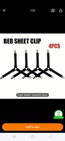 Bedsheet clips