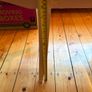 white table - needs a lick of paint but solid wood and very sturdy Image 3