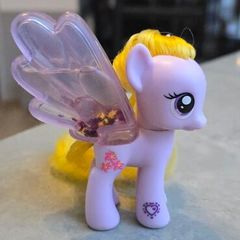 Lily Blossom Water Wing Cutie Waterwing HTF Brushable 3inch MLP G4 My Little Pony