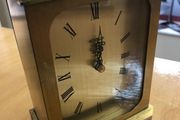 Rovada Antique Brass Clock Made In Germany PWO