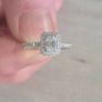 Engagement ring and wedding band Image 10