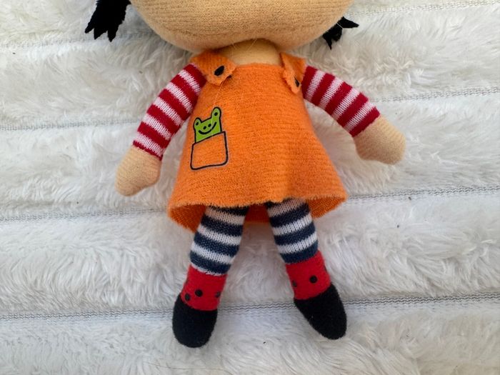 Zumbini Plush Time Hili Girl Micro Mini Plush Stuffed Toy approx. 6" Zumba Training Used Please see photos