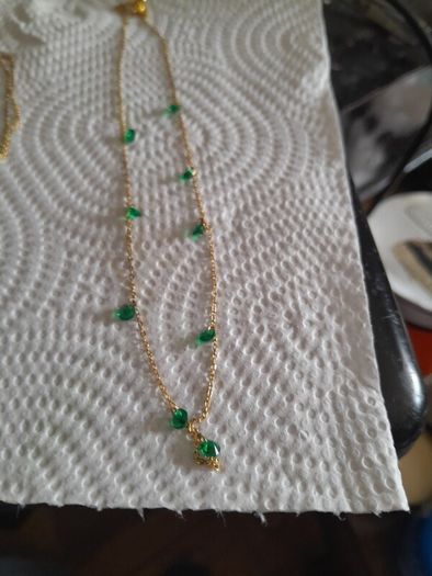 ladies silver chain and pendant