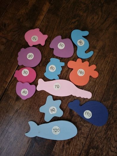 Magnetic fishing game