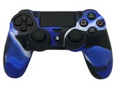 PlayStation 4 PS4 Controller Soft Protective Silicone Rubber Cover Case Blue Camouflage