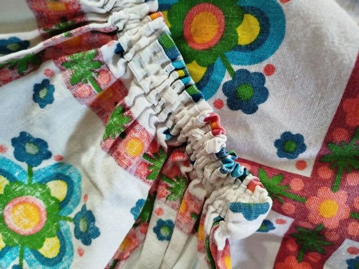 3 x Vintage Curtains