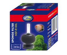 Aqua Nova NSF-R100L Sponge Filter For Aquarium Up To 100L