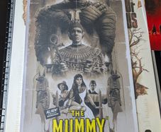 The Mummy Vance Kelly Variant 16/45 Hammer Horror Apollo Gallery Screen Print