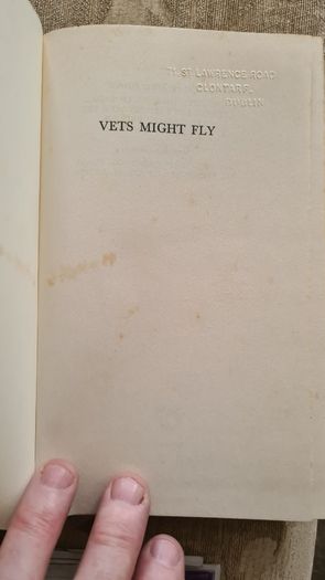 Vets Might Fly. By James Herriot. VINTAGE FIRST EDITION. 1976 Hardback With Dustjacket In Good Condition.