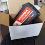 Hychika Mini Chainsaw battery & Charger. Image 3