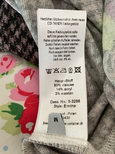 skirt bnwt Container brand size medium herringbone jersey fabric