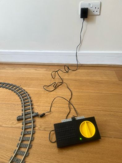 Lego Rail Track & Vintage 9V Speed Regulator Bundle - Works Perfectly