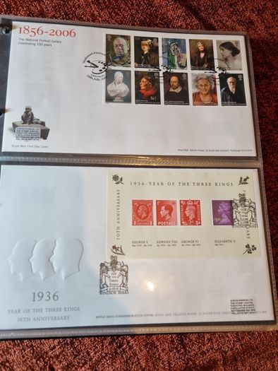 Mint UK FDC album