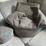 Bean Bag with Footstool Image 3