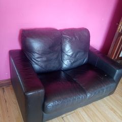 leather 2 seater