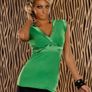 satin look top green ot pink size fits xs s m MUSE BRAND Image 3