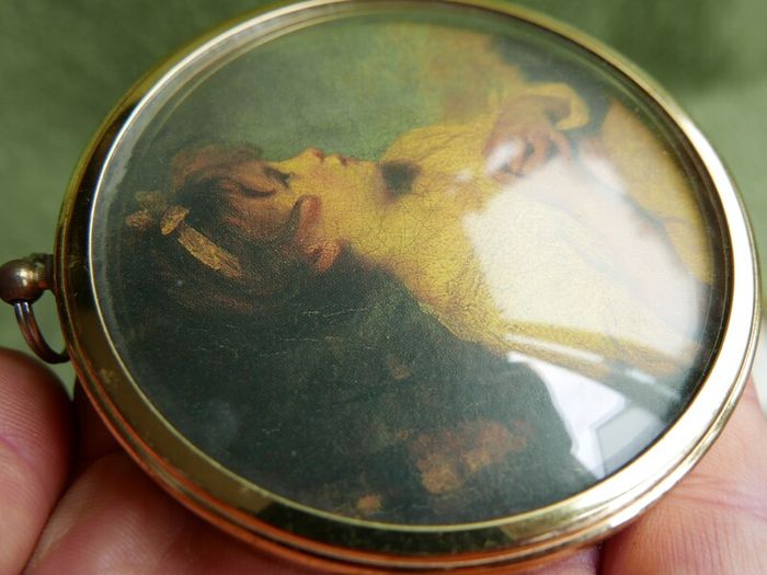 Miniature Portrait of 'The Age of Innocence' By Sir Joshua Reynolds From The Miniature World Of Peter Bates and The Miniature World Of Peter Bates The Swinburne Children