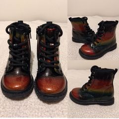 NEXT Lined Lace-Up colourful Boots