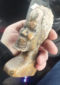 African stone carving