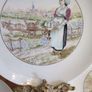 Apilco porcelain cheese set for 5 Image 4