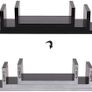 New Set of 6 Floating Wall Shelves - FREE P&P Image 3