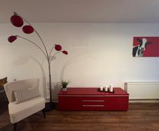 Tv Cabinet High Gloss Red