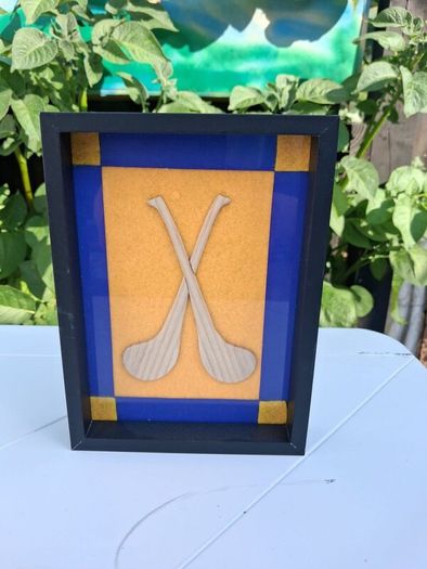 Handmade framed hurls