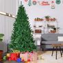 4 FT Alaskan Pine Black/Green/White Christmas Bushy Looking Artificial Tree with Metal Stand Xmas (MULTIPLE SIZES/COLOURS) Image 6